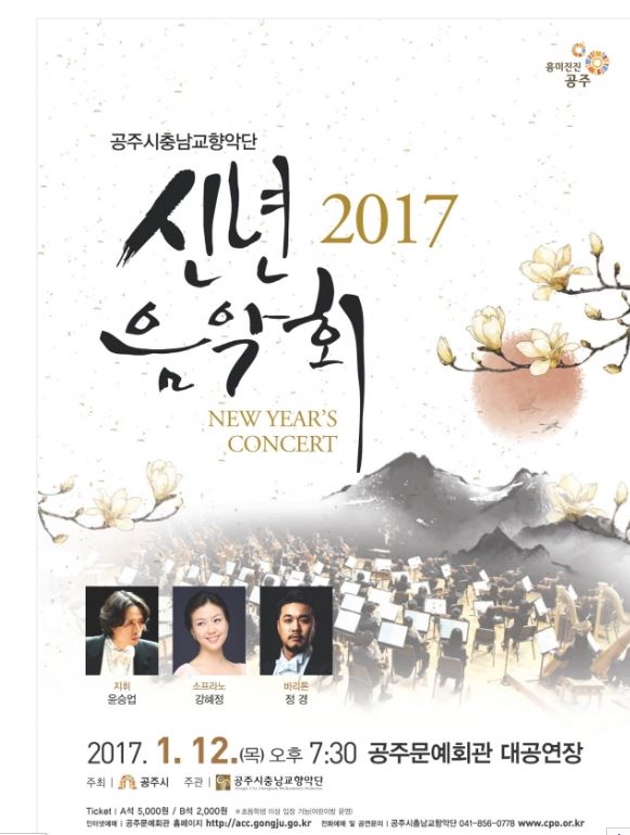 공주시 충남교향악단, 2017 신년음악회 개최 이미지