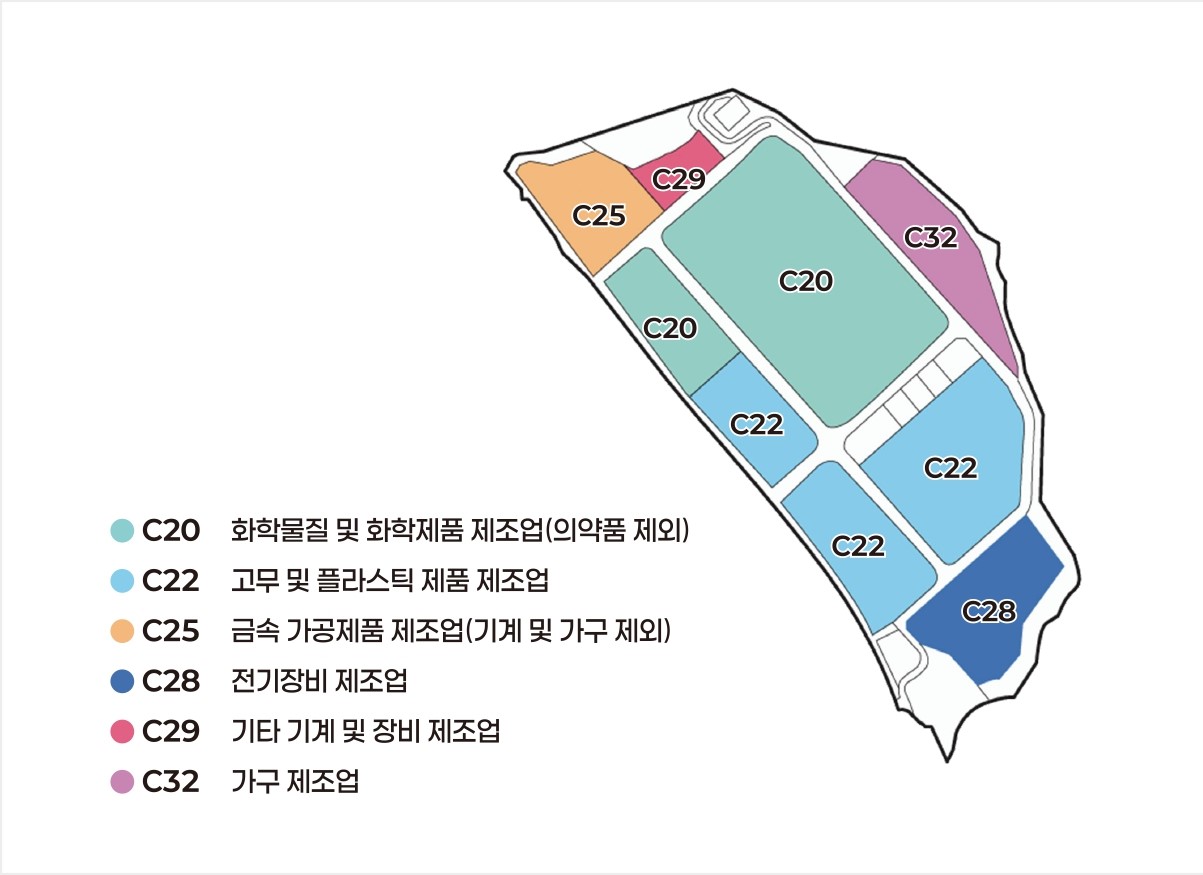 송선일반산업단지 안내도1