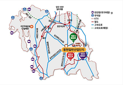 동현일반산업단지 지도