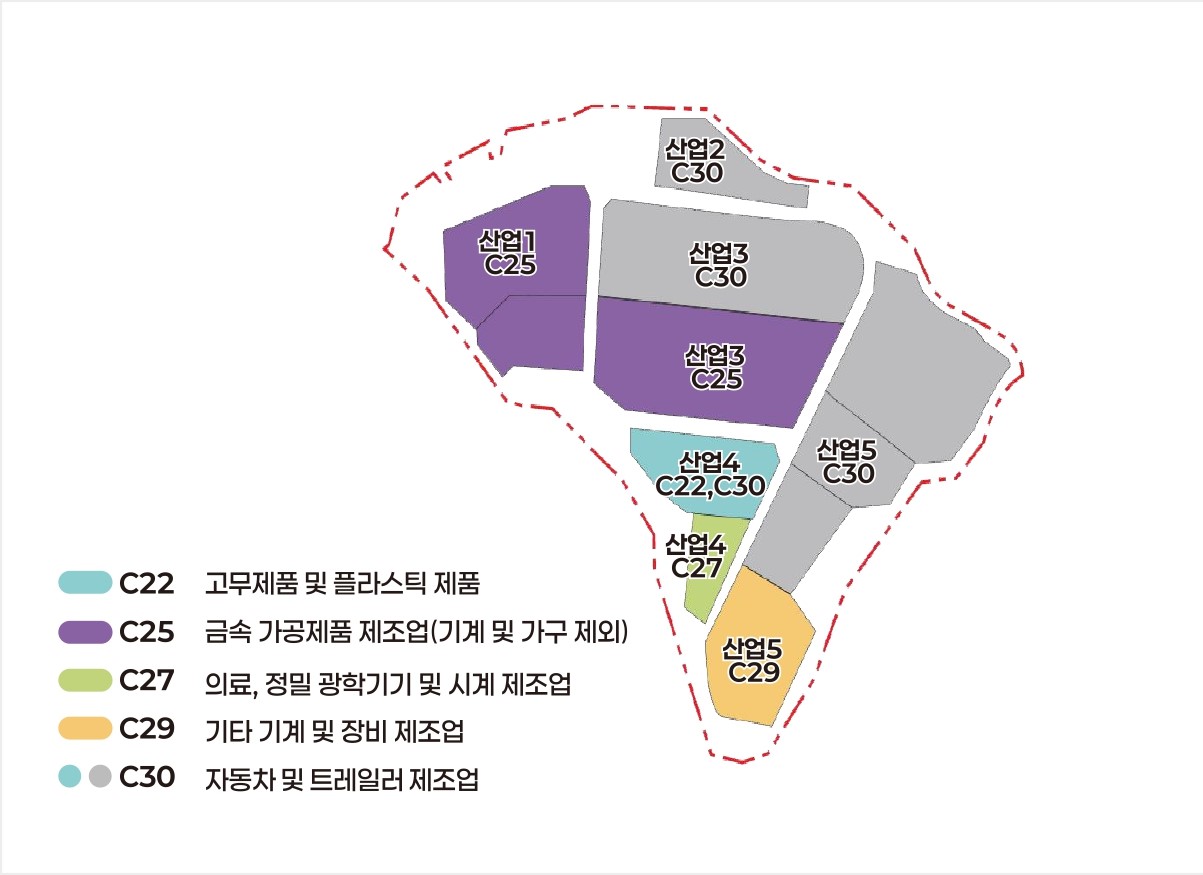 동현일반산업단지 안내도1