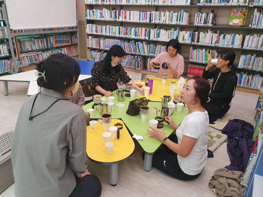 2022 계룡면 하반기 평생학습 "핸드드립" 이미지